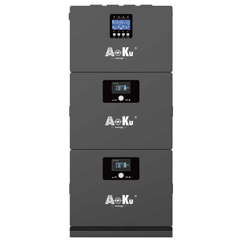 AoKu AKESS Flex Series Stackable All-In-One Energy Storage System (1.2kW / 1.28kWh - 5.12kWh)